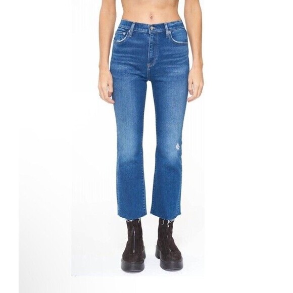 Pistola Denim Lennon High Rise Crop Boot Cut Jean in Park Avenue Wash Size 26‎ - Picture 1 of 10